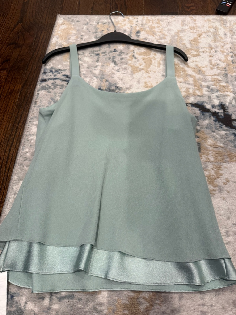 Cattiva Green Tank Top Blouse size 14